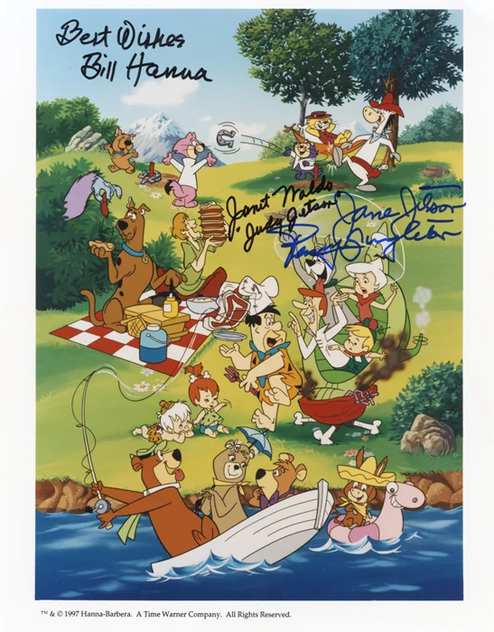 Hanna/Barbera autograph