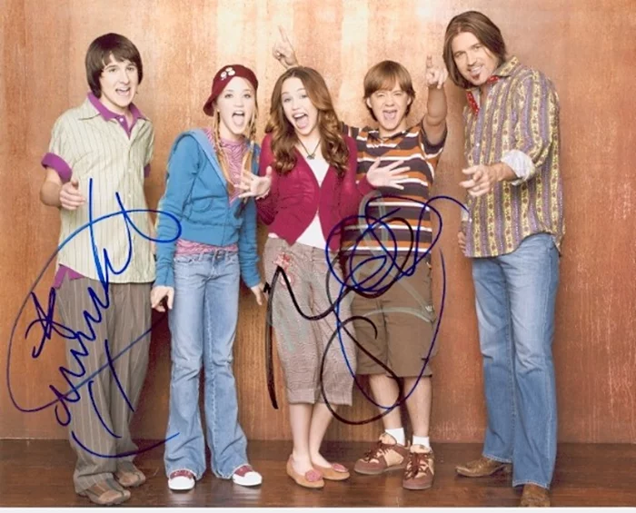 Hannah Montana autograph