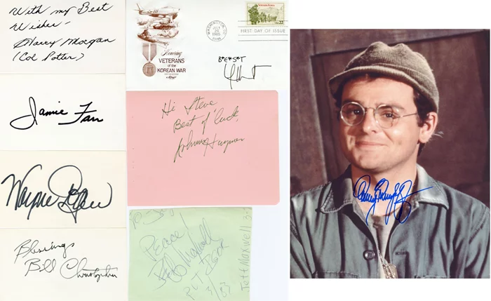 M*A*S*H autograph