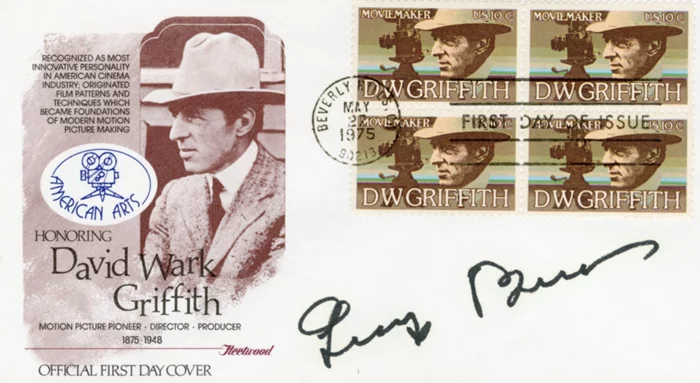George Burns autograph
