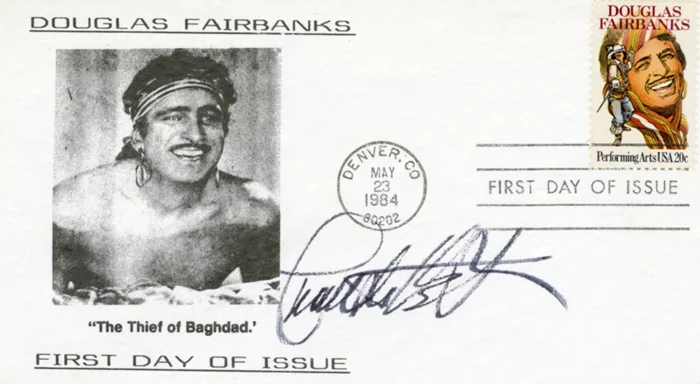 Charlton Heston autograph