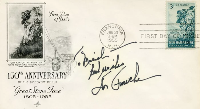 Don Ameche autograph