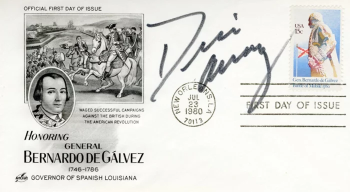 Desi Arnaz autograph