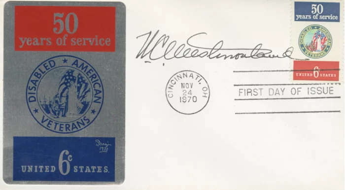 William Westmoreland autograph
