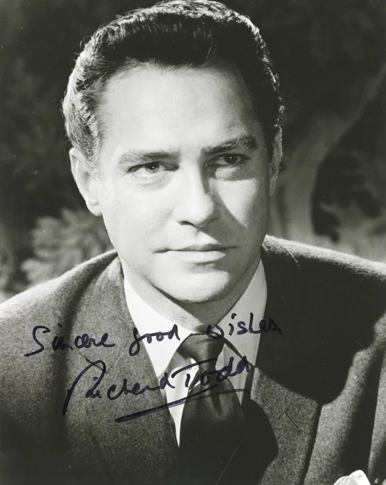Richard Todd autograph