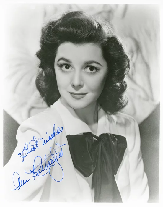 Ann Rutherford autograph