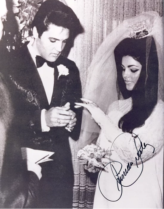 Priscilla Presley autograph