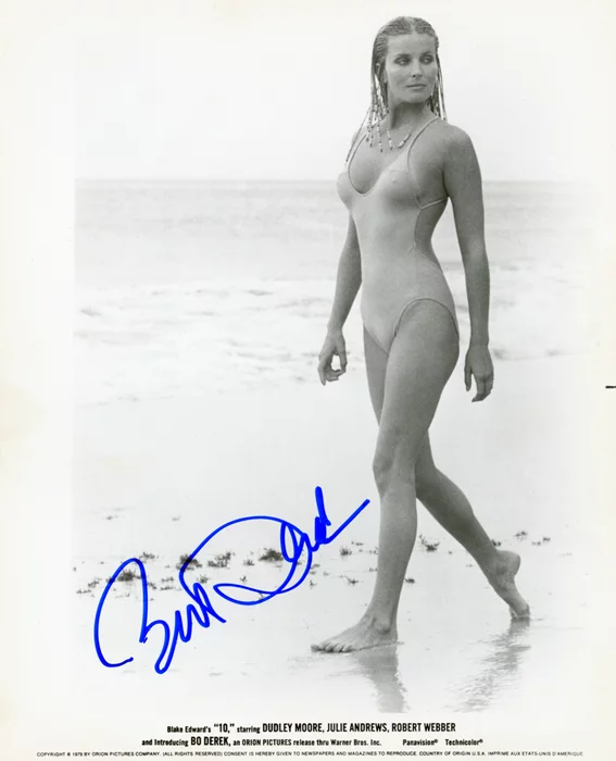 Bo Derek autograph