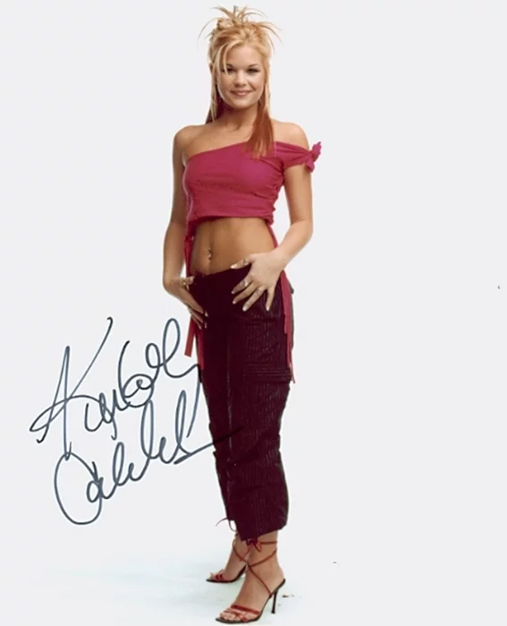 Kimberly Caldwell autograph