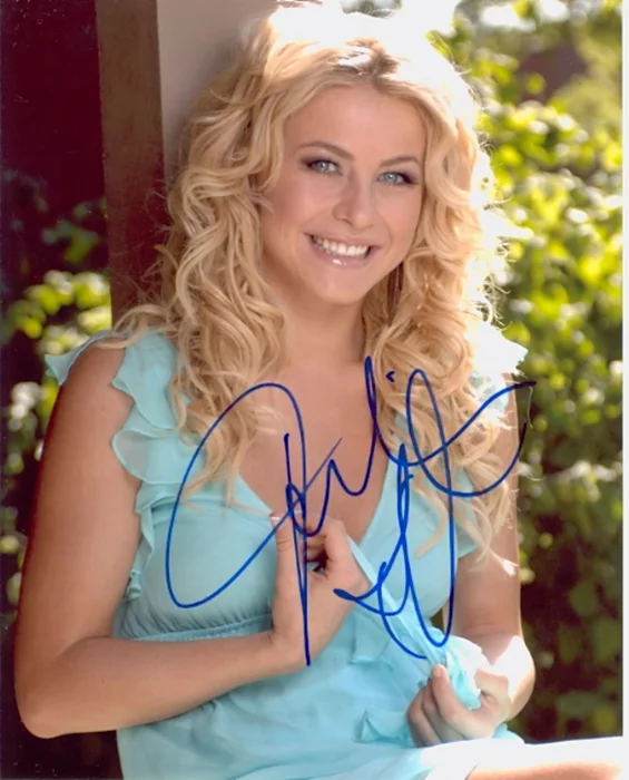 Julianne Hough autograph