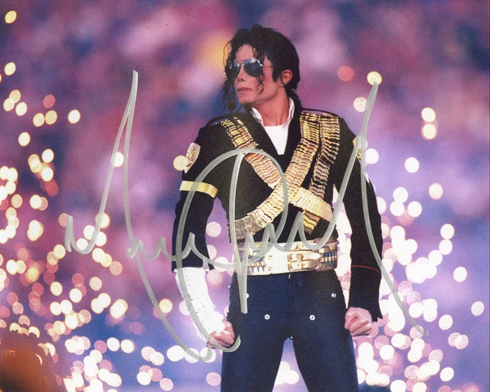Michael Jackson autograph
