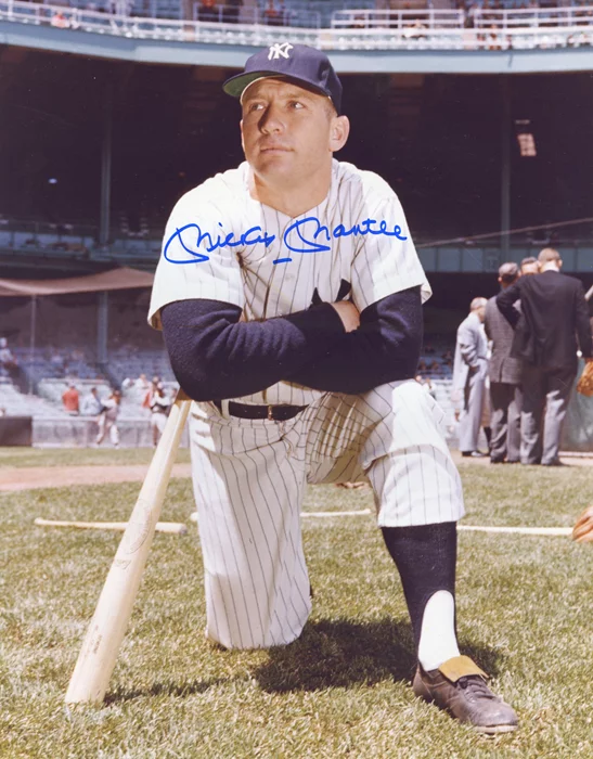 Mickey Mantle autograph