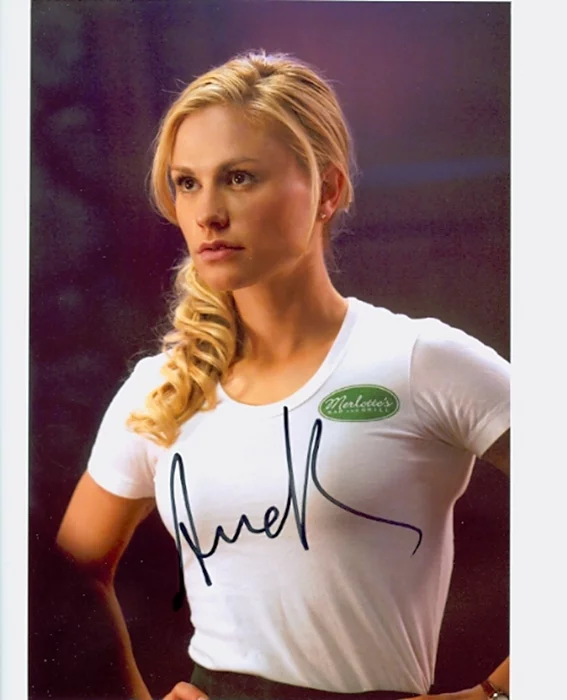 Anna Paquin autograph