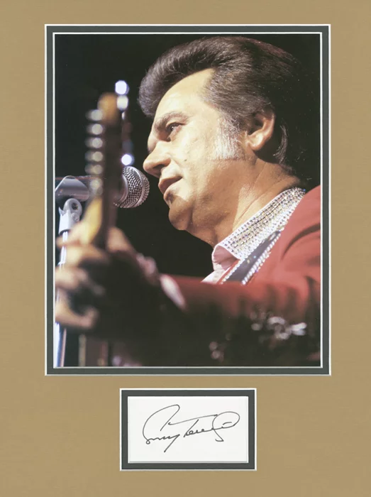 Conway Twitty autograph