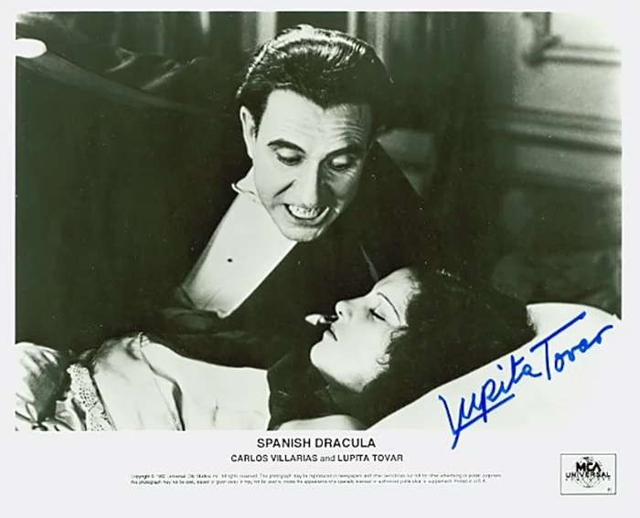 Lupita Tovar autograph