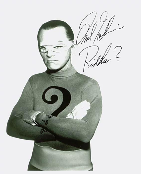 Frank Gorshin autograph