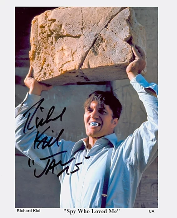 Richard Kiel autograph