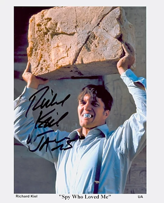 Richard Kiel autograph