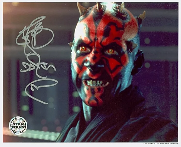 Ray Park autograph