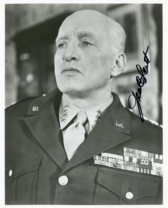 George C. Scott autograph