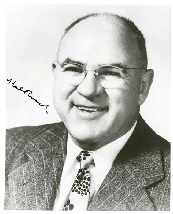 Hal Roach autograph