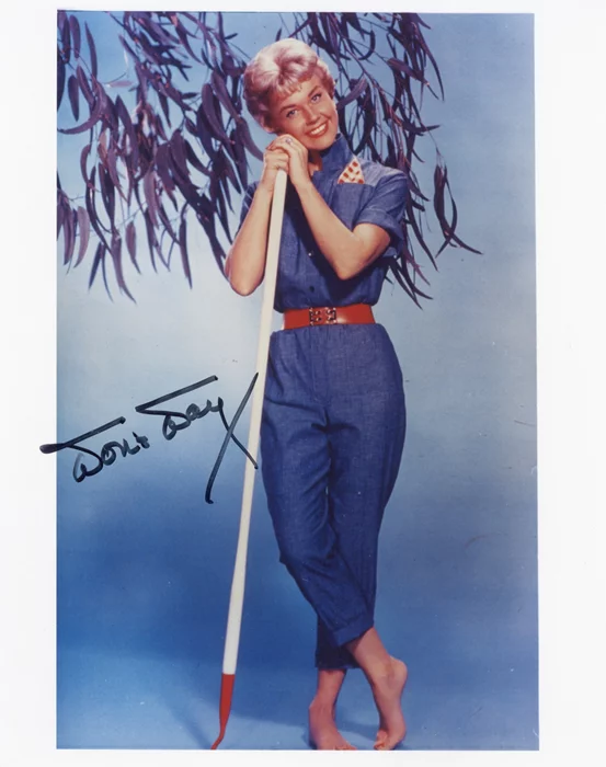 Doris Day autograph