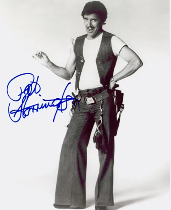 Pat Harrington autograph