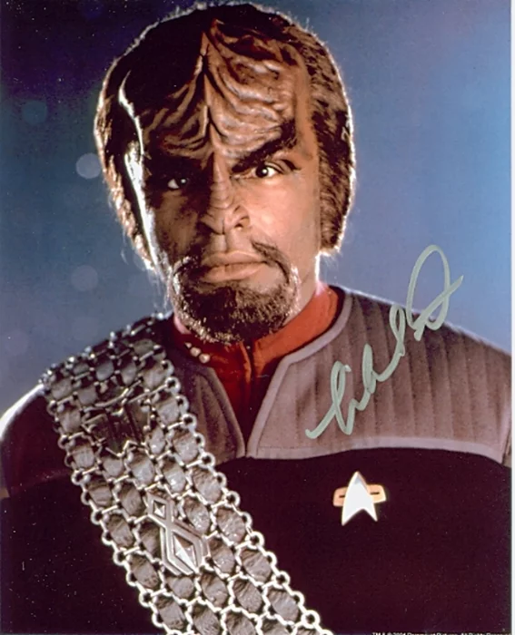 Michael Dorn autograph