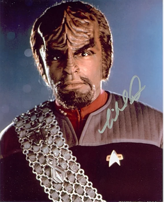 Michael Dorn autograph