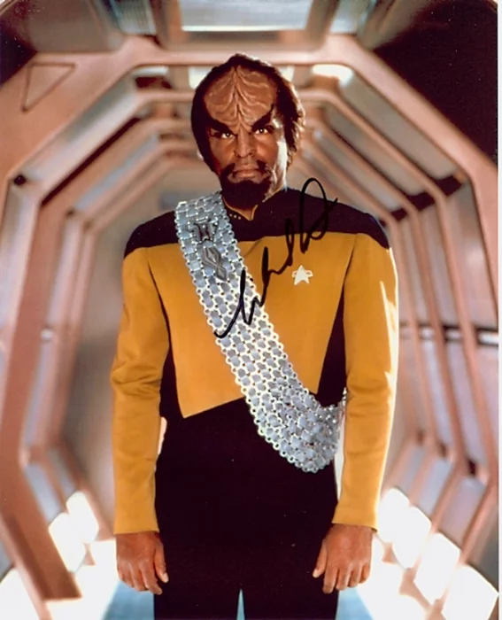Michael Dorn autograph