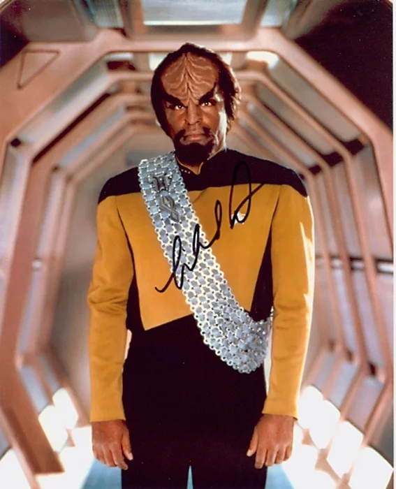 Michael Dorn autograph
