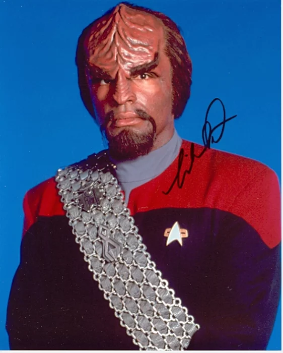 Michael Dorn autograph