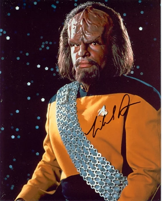 Michael Dorn autograph