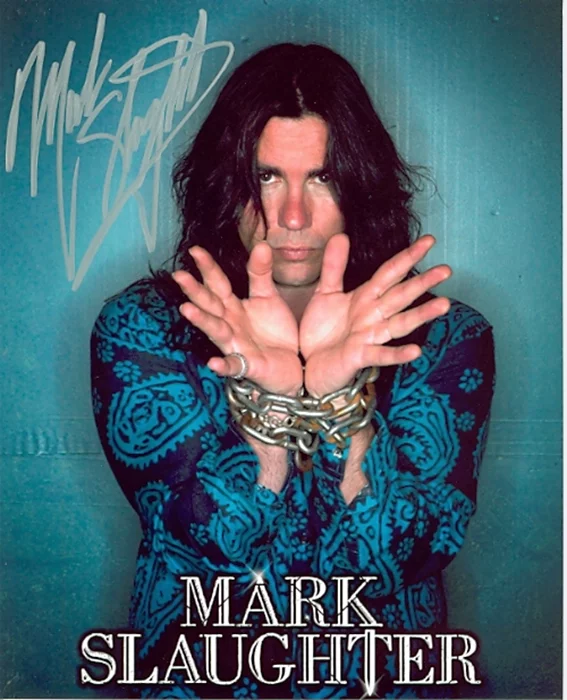 Mark Slaughter autograph