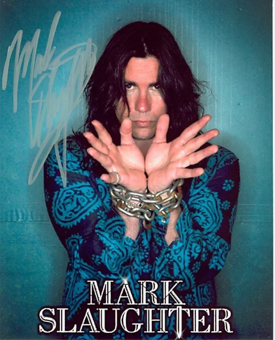 Mark Slaughter autograph