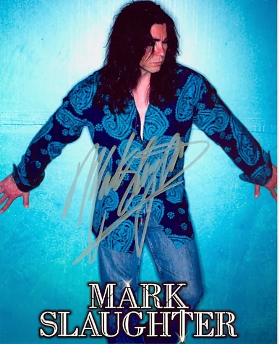 Mark Slaughter autograph