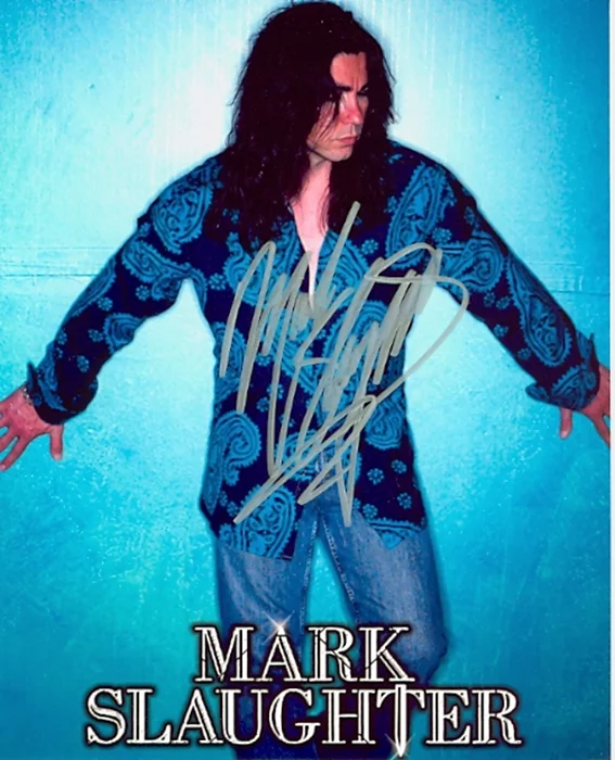 Mark Slaughter autograph