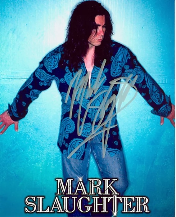 Mark Slaughter autograph