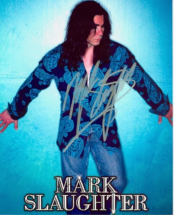 Mark Slaughter autograph