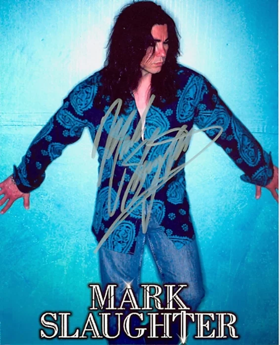 Mark Slaughter autograph
