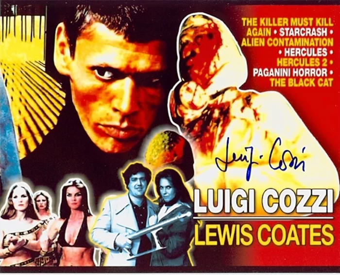 Luigi Cozzi autograph
