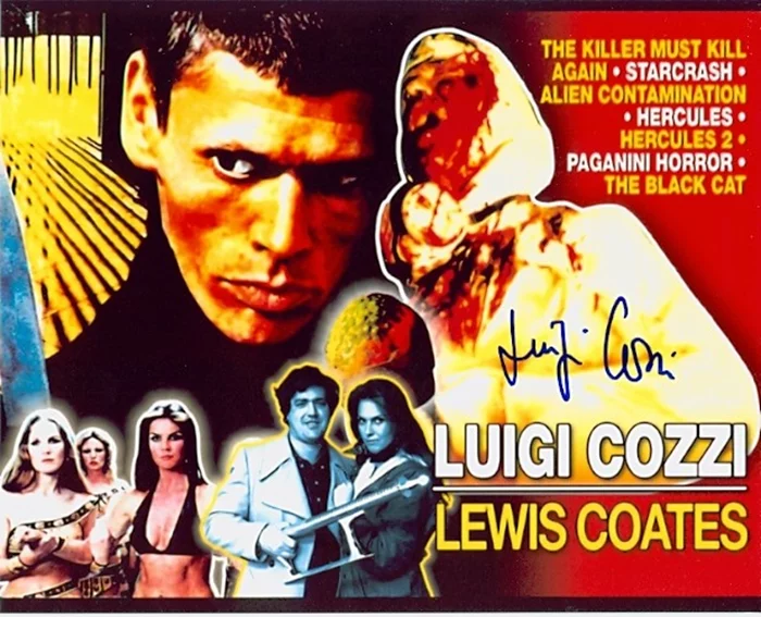 Luigi Cozzi autograph