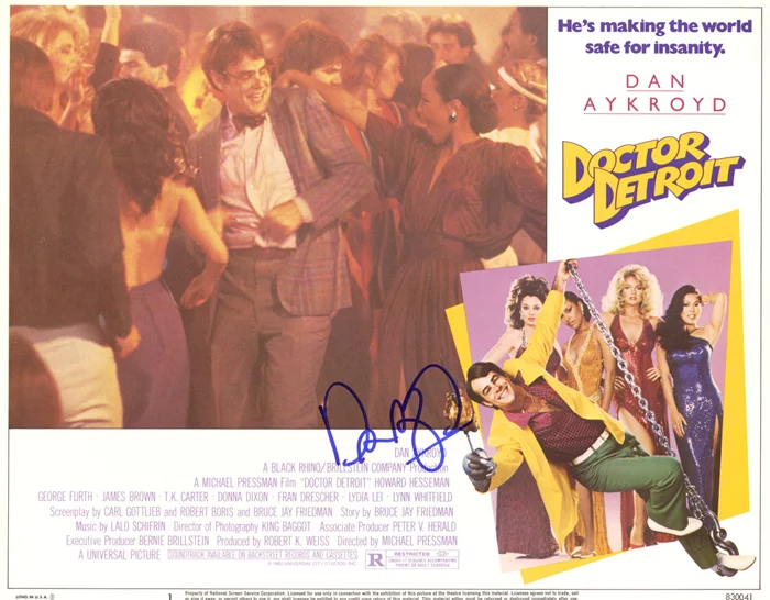 Dan Aykroyd autograph