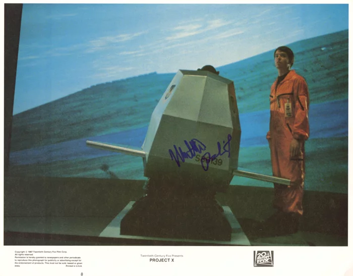 Matthew Broderick autograph