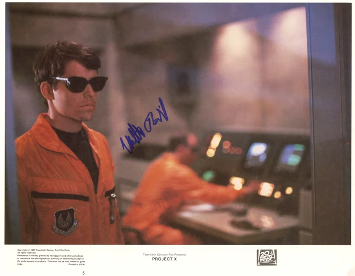 Matthew Broderick autograph
