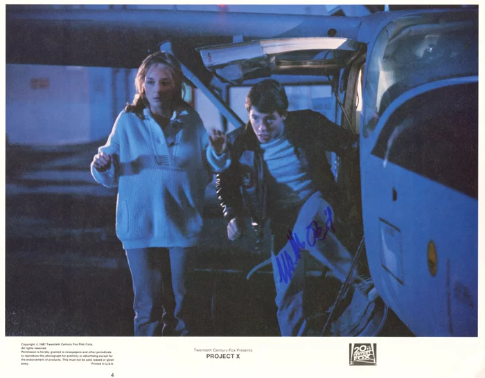 Matthew Broderick autograph