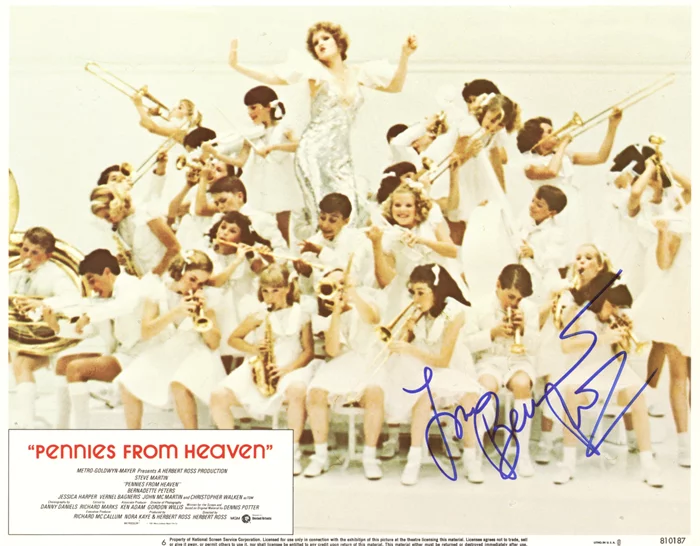 Bernadette Peters autograph
