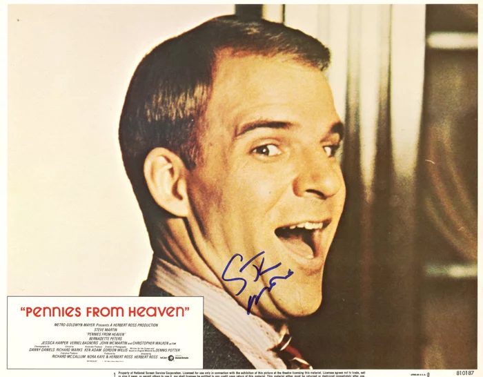 Steve Martin autograph