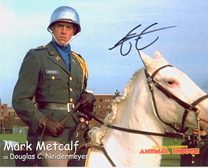 Mark Metcalf autograph