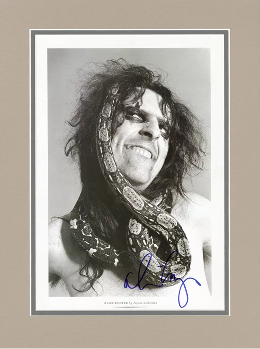 Alice Cooper autograph
